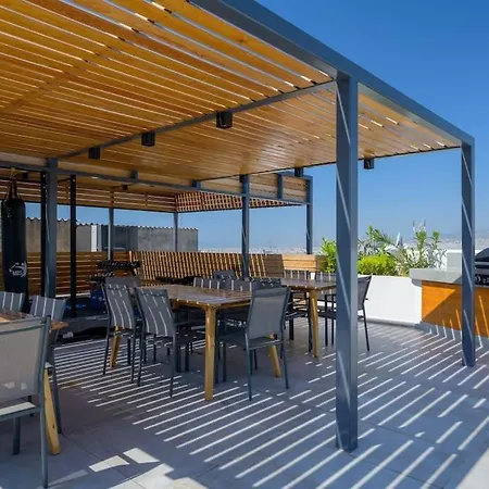 Luxury Loft Apartment &Rooftop With Acropolis View Athens Exterior photo