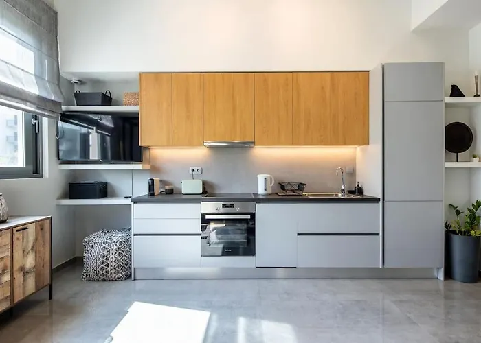 Luxury Loft Apartment &Rooftop With Acropolis View