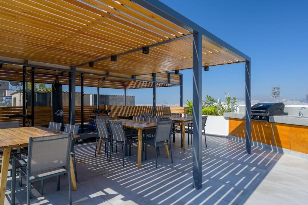 Apartment Luxury Loft &rooftop With Acropolis View